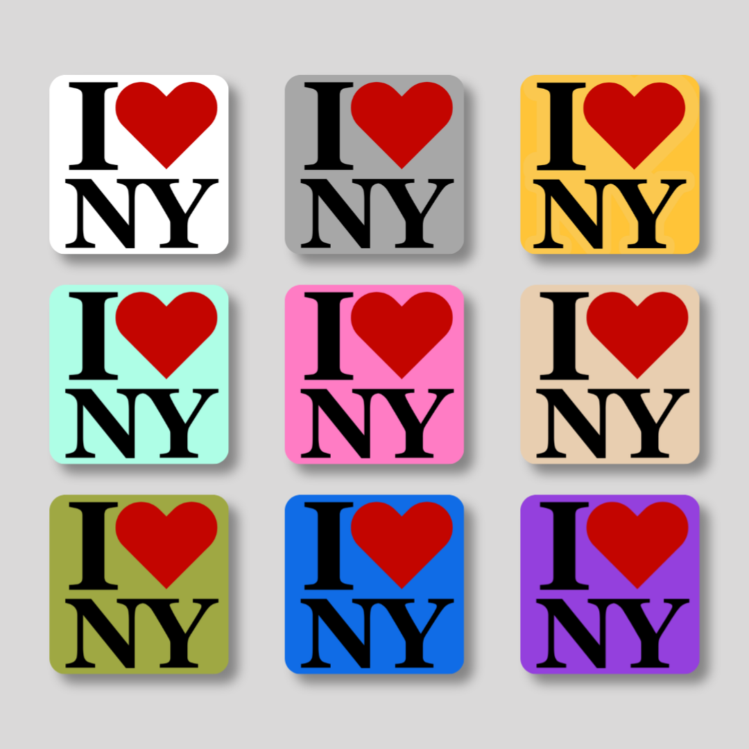 I Heart NY Classic Magnet 9 Pack