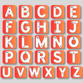 Reusable Traceable Alphabet Magnets