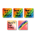 Personalized Colorful Magnet Pack