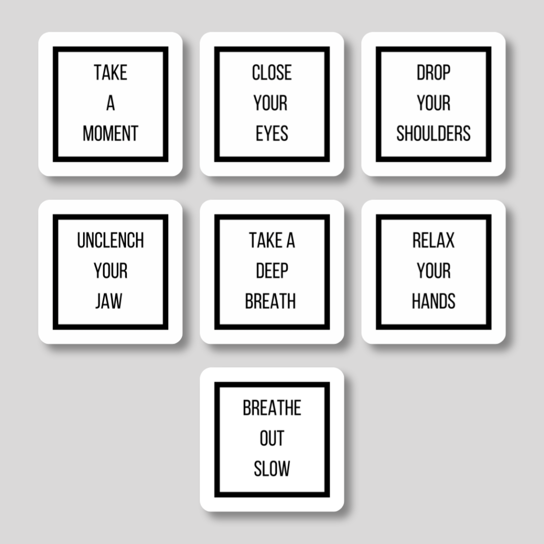 Self Care Reminders Magnet 7 Pack
