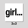 "girl..." Magnet 2x2