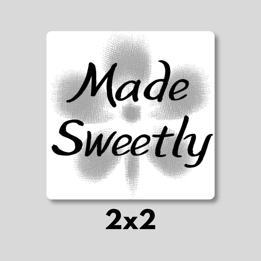 "Made Sweetly" Magnet 2x2