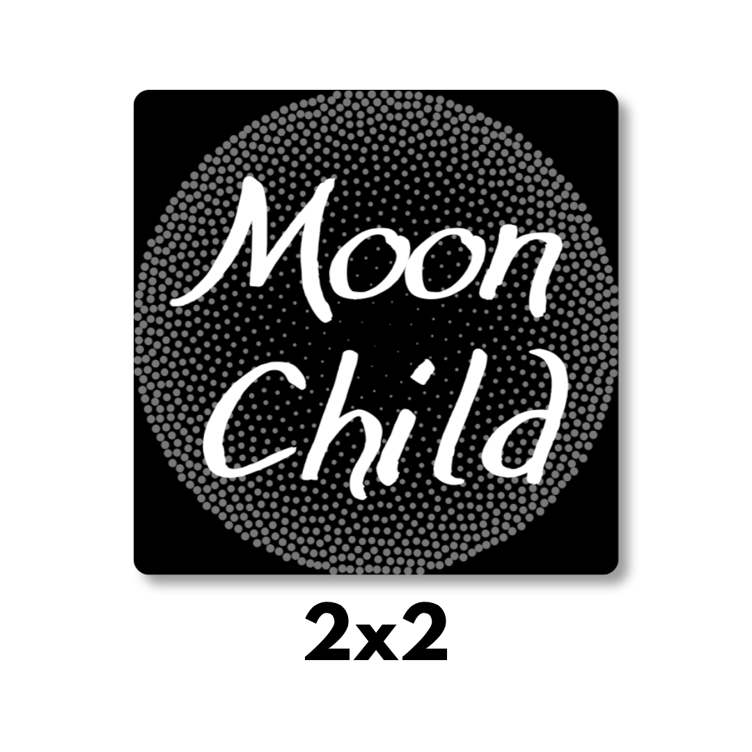 "Moon Child" Magnet 2x2