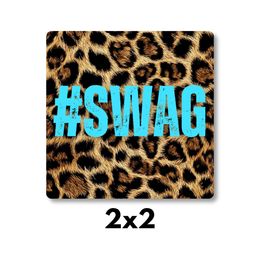 Leopard Print Magnet 4 Pack