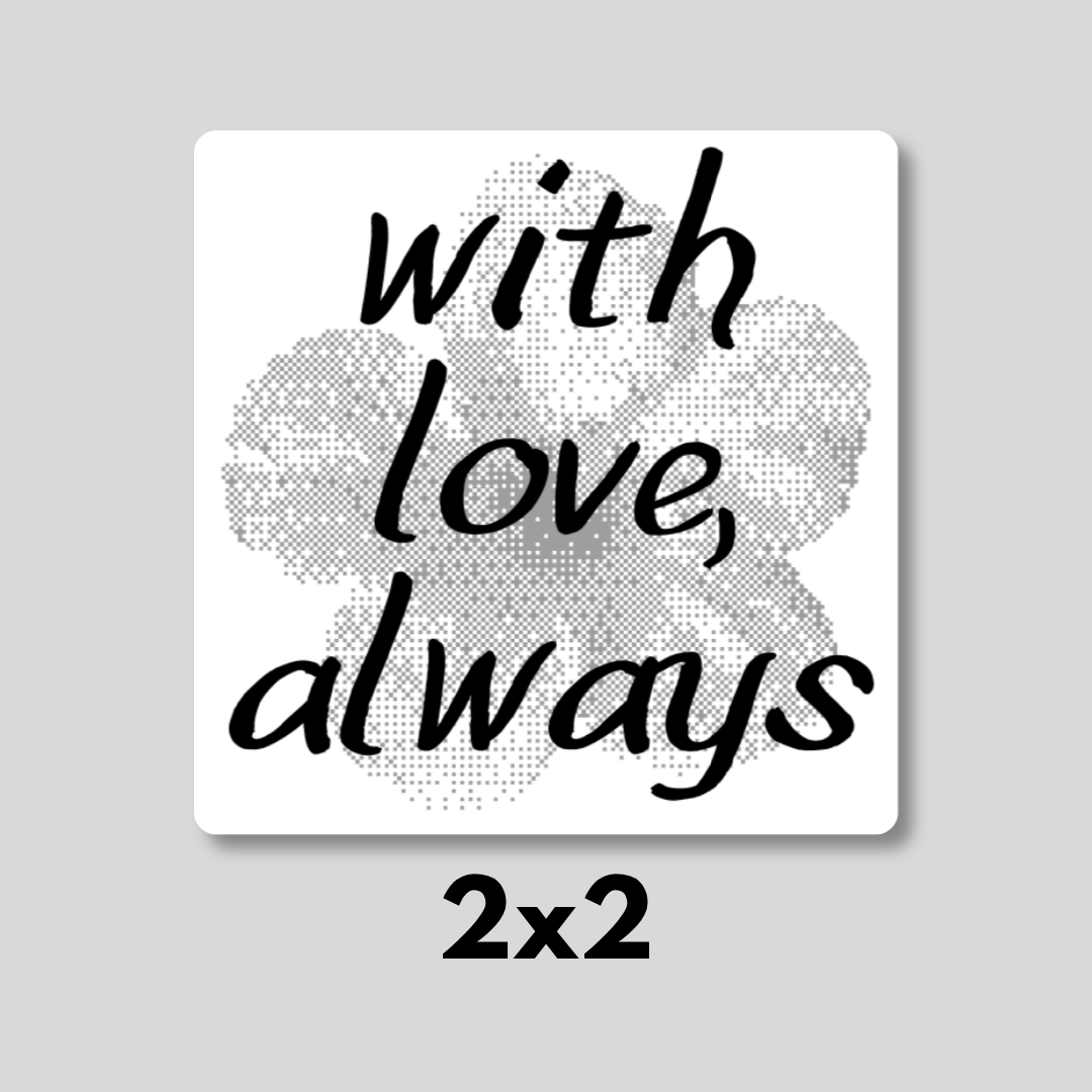 Delicate Black and White Magnet 9 Pack